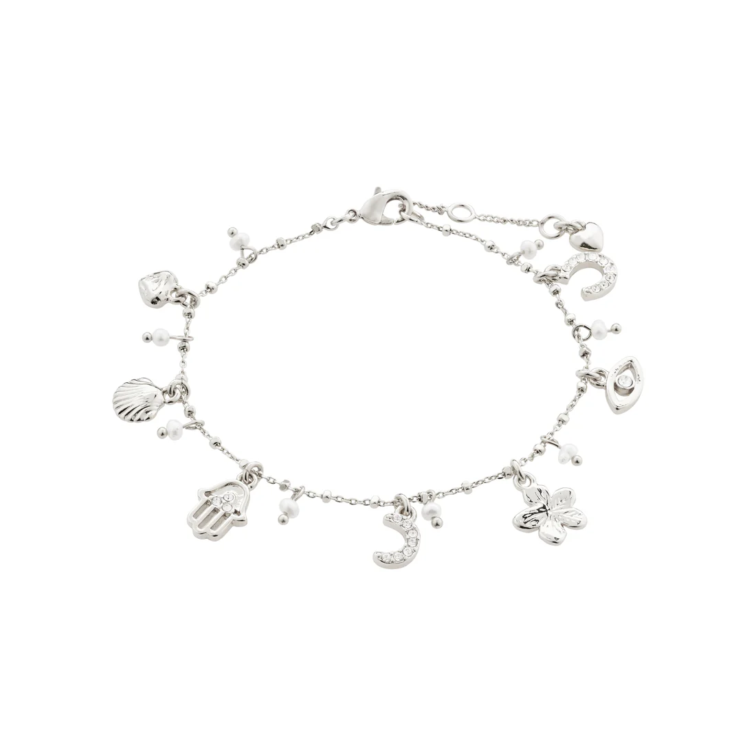 Pilgrim Prucence Bracelet - Silver