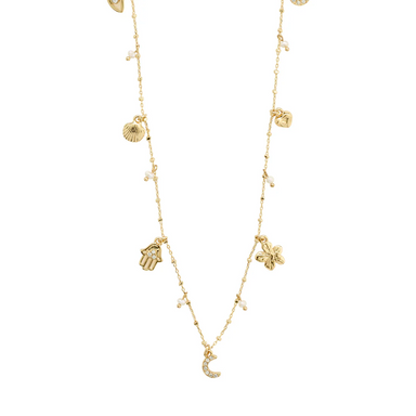 Pilgrim Prucence Necklace - Gold Accessories - Jewelry - Necklaces by Pilgrim | Grace the Boutique