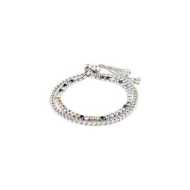 Pilgrim Reign 2-in-1 Bracelet Set - Silver Accessories - Jewelry - Bracelets by Pilgrim | Grace the Boutique