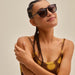 Pilgrim Sahara Sunglasses - Tortoise Brown Accessories - Other Accessories - Sunglasses by Pilgrim | Grace the Boutique