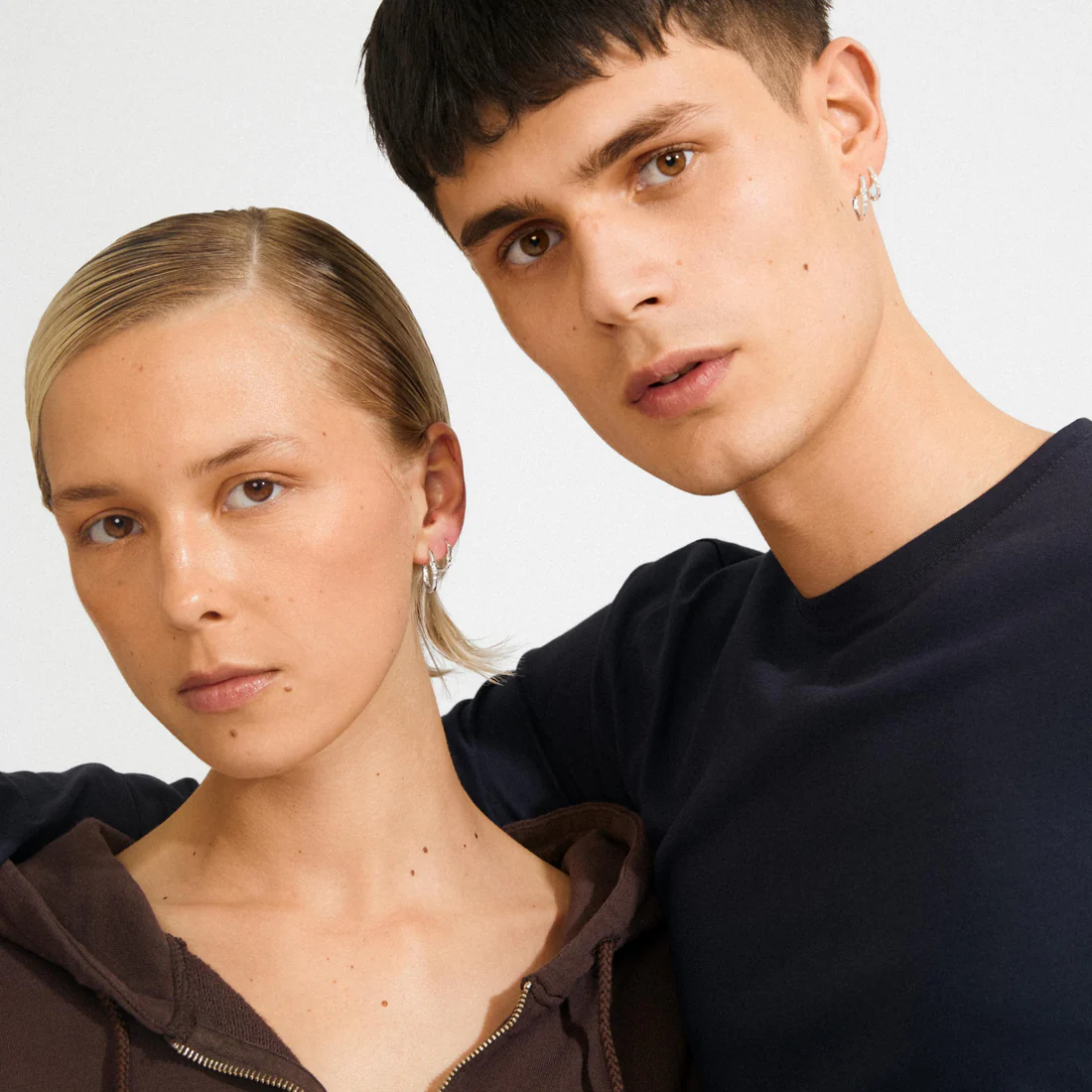 Pilgrim Sense 2 in 1 Hoops Set - Silver