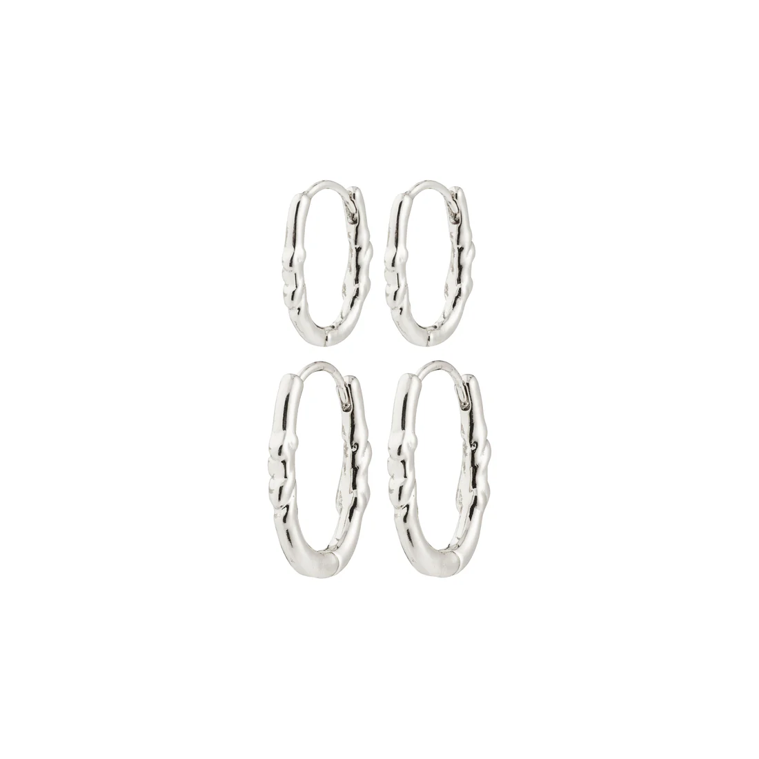 Pilgrim Sense 2 in 1 Hoops Set - Silver