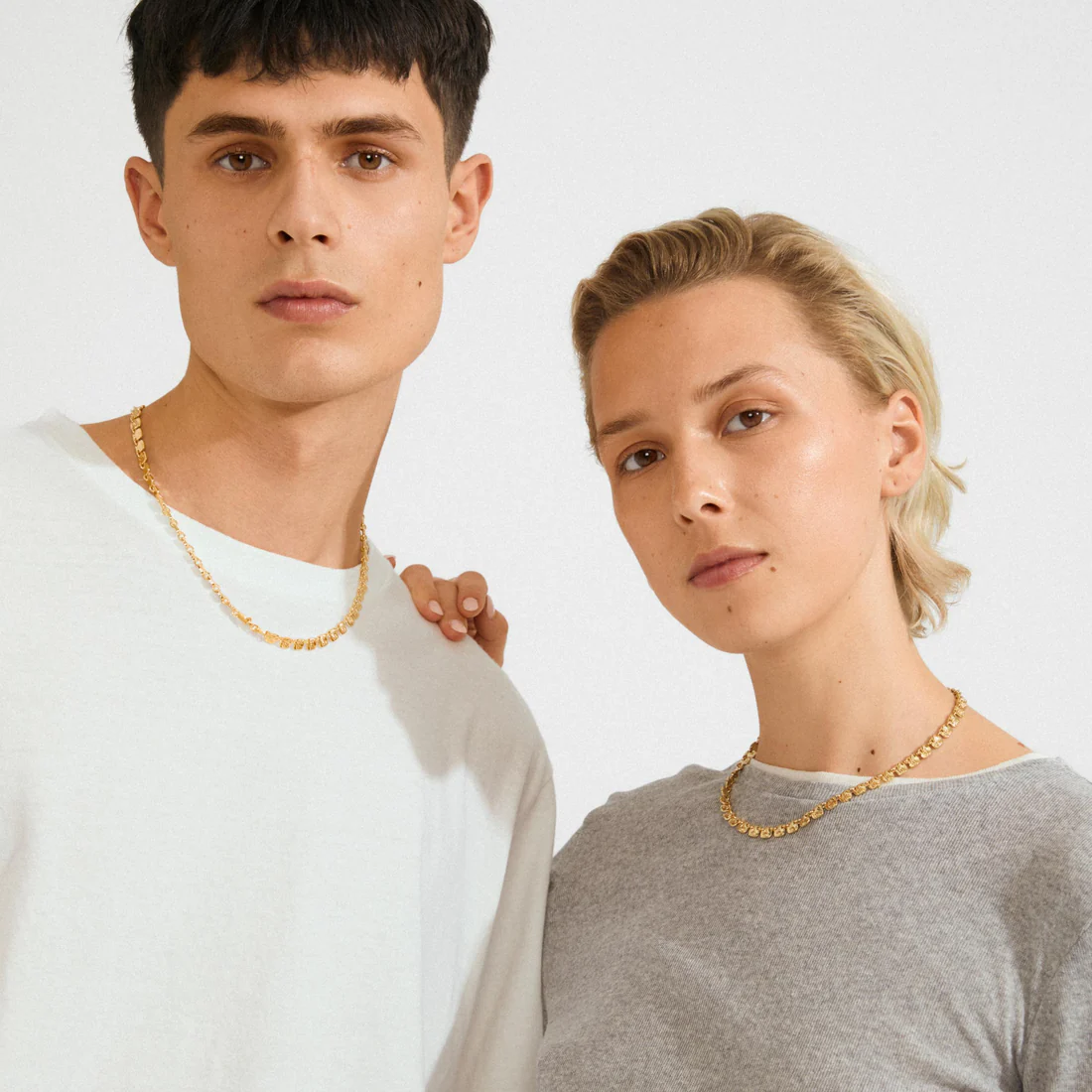 Pilgrim Sense Necklace - Gold