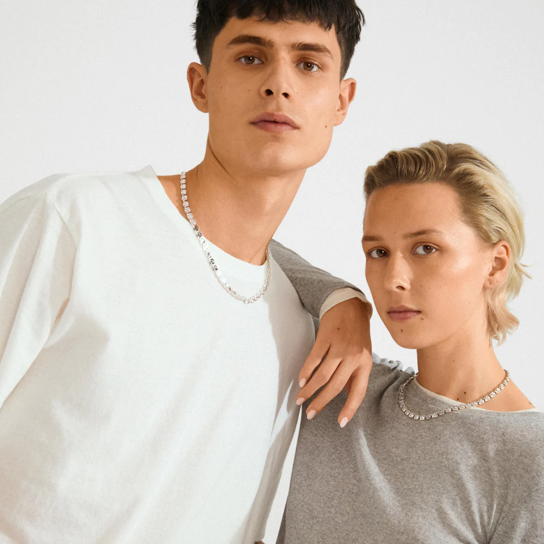 Pilgrim Sense Necklace - Silver