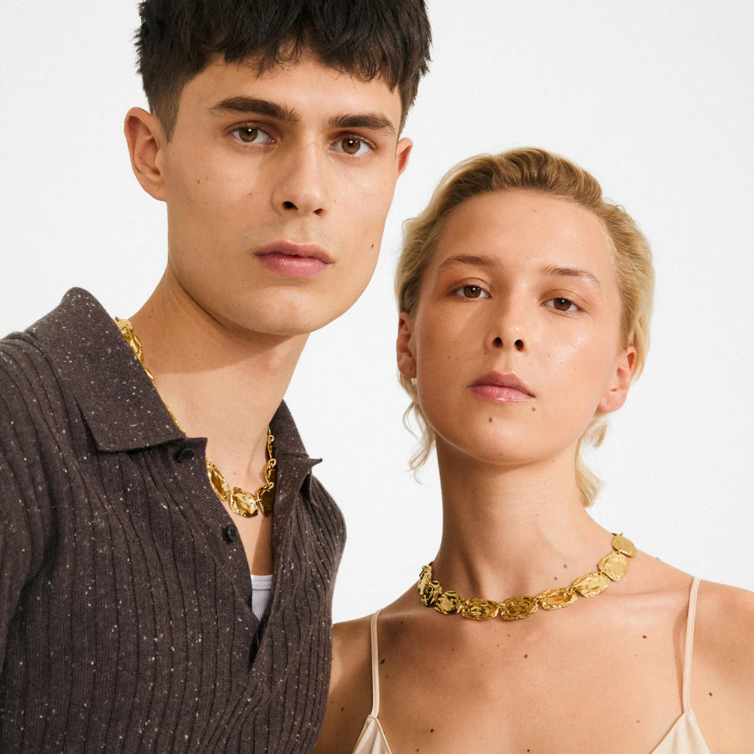 Pilgrim Shift Necklace - Gold