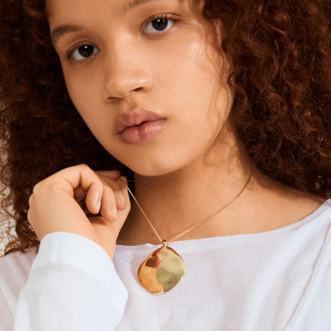 Pilgrim Sparkle Necklace - Gold