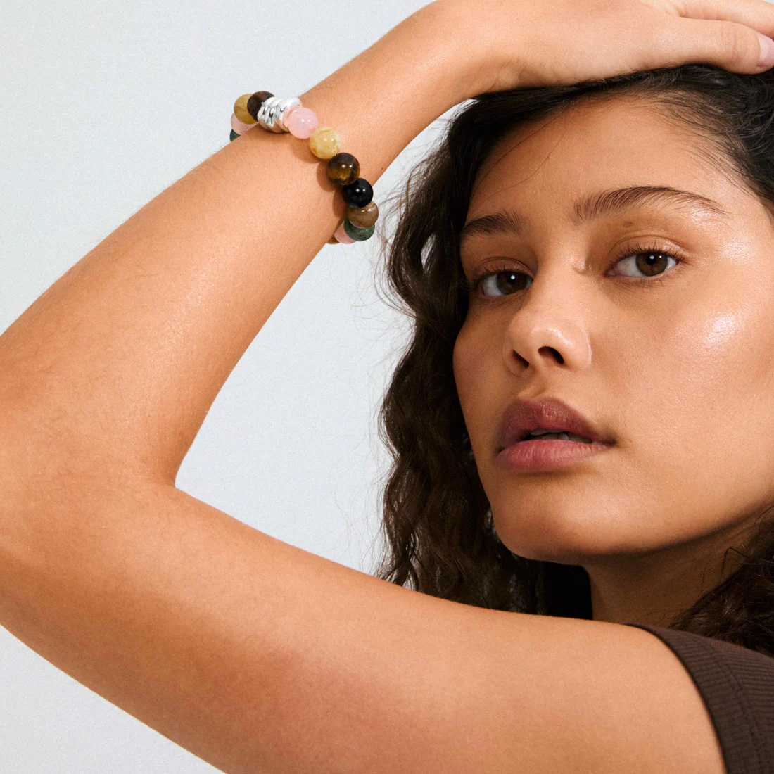 Pilgrim Unfold Bracelet - Multi/Silver