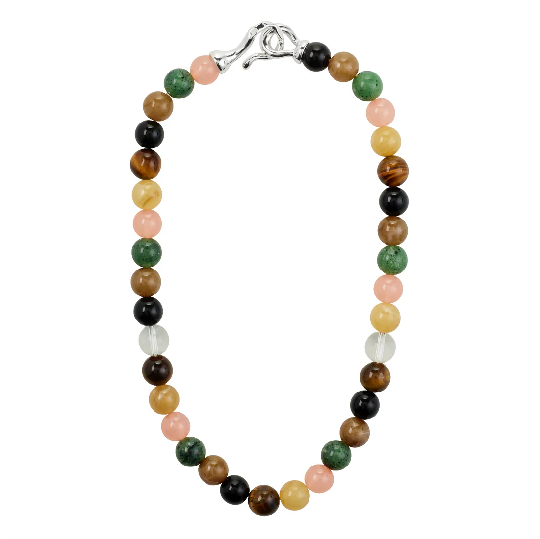 Pilgrim Unfold Necklace - Multi/Silver