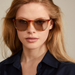 Pilgrim Vanille Sunglasses - Multi/Gold Accessories - Other Accessories - Sunglasses by Pilgrim | Grace the Boutique