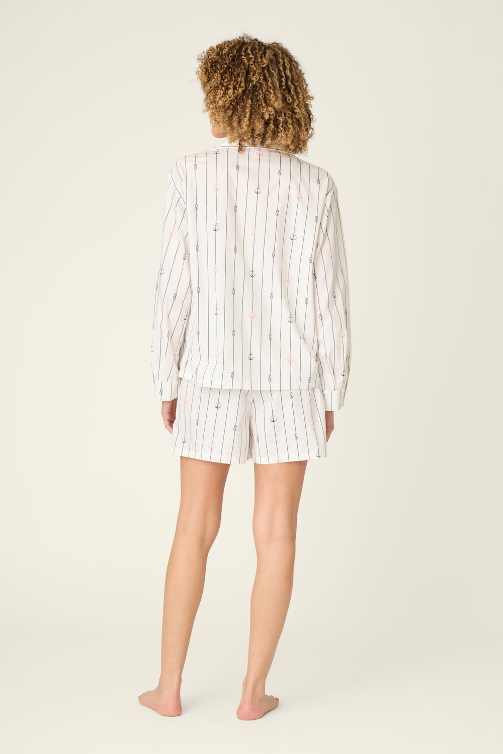 PJ Salvage After Party Poplin PJ Set - Ivory