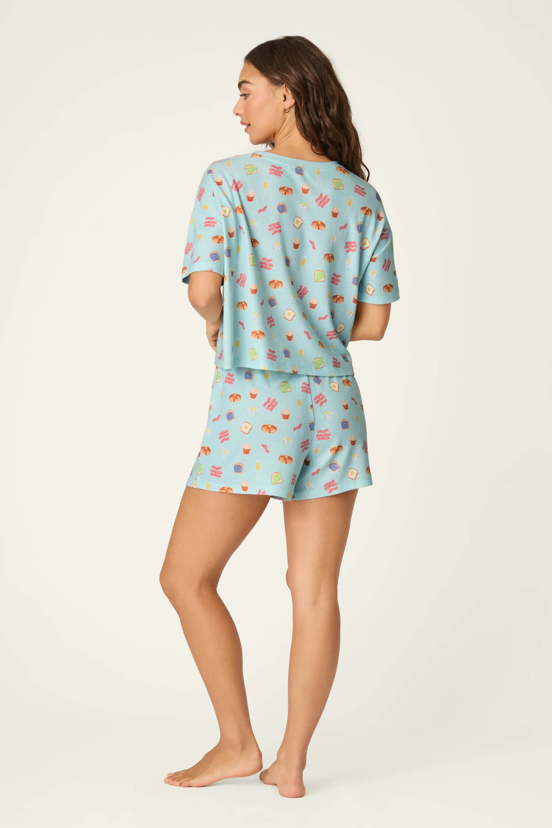 PJ Salvage Boyfriend Boxer PJ Set - Cool Blue
