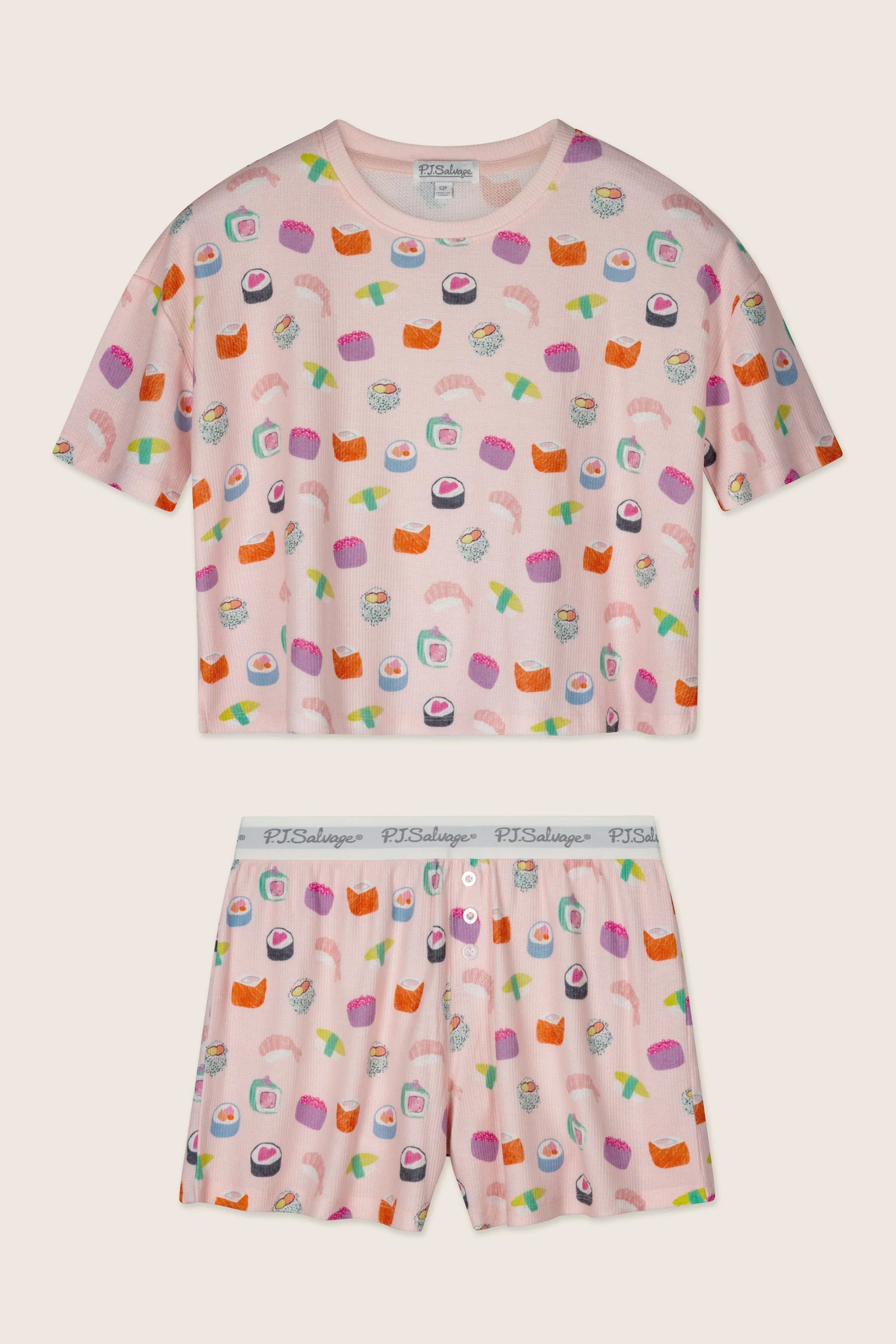PJ Salvage Boyfriend Boxer PJ Set - Rosewater
