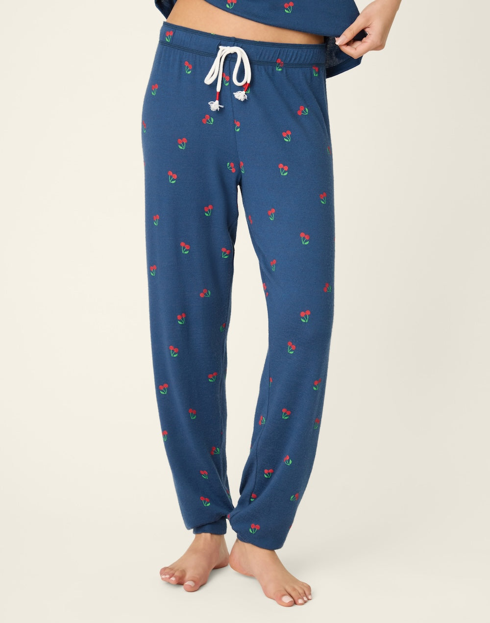 PJ Salvage Cherry Lounge Set - True Navy