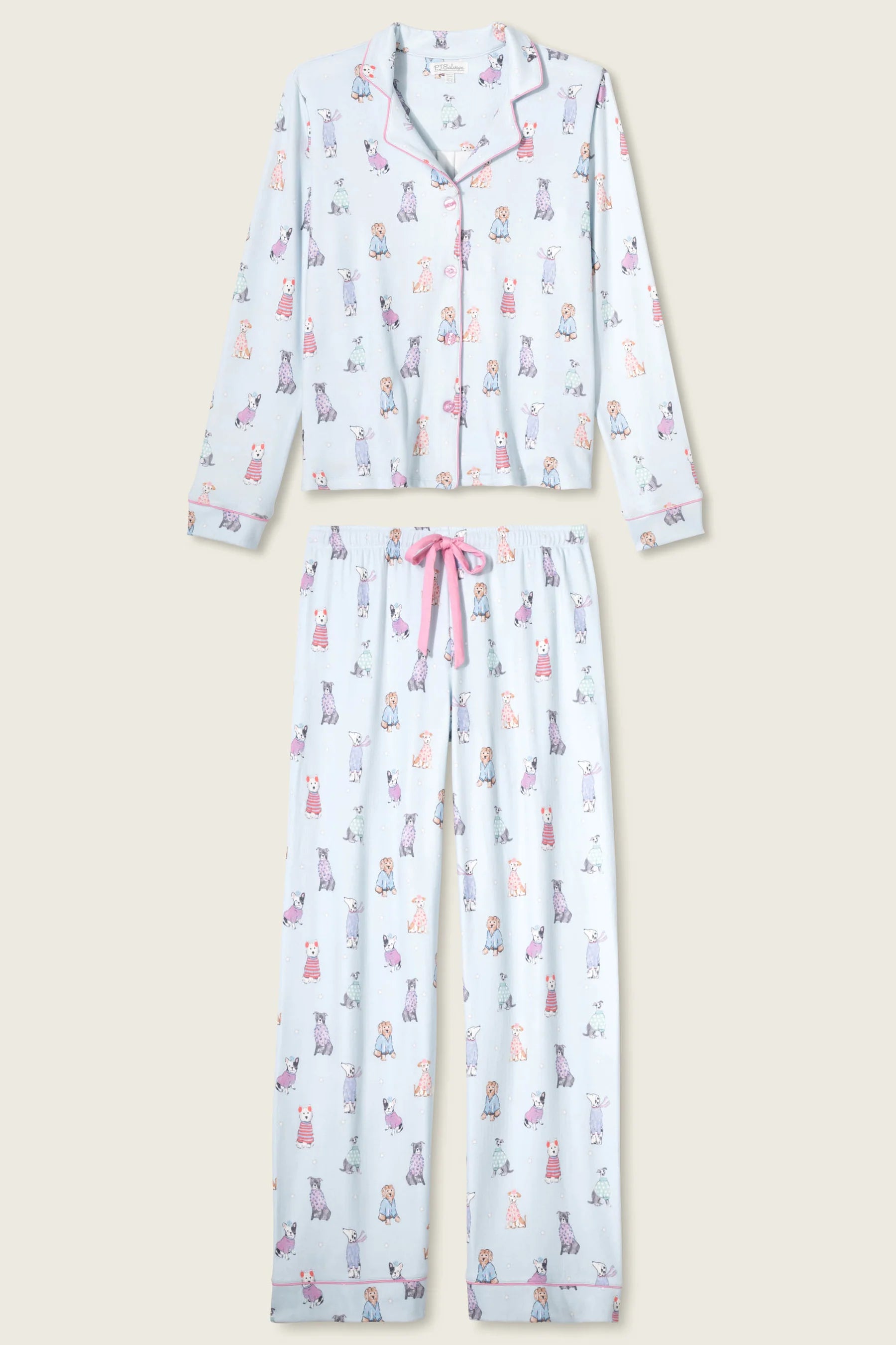PJ Salvage Doggone Cold PJ Set - Blue Haze