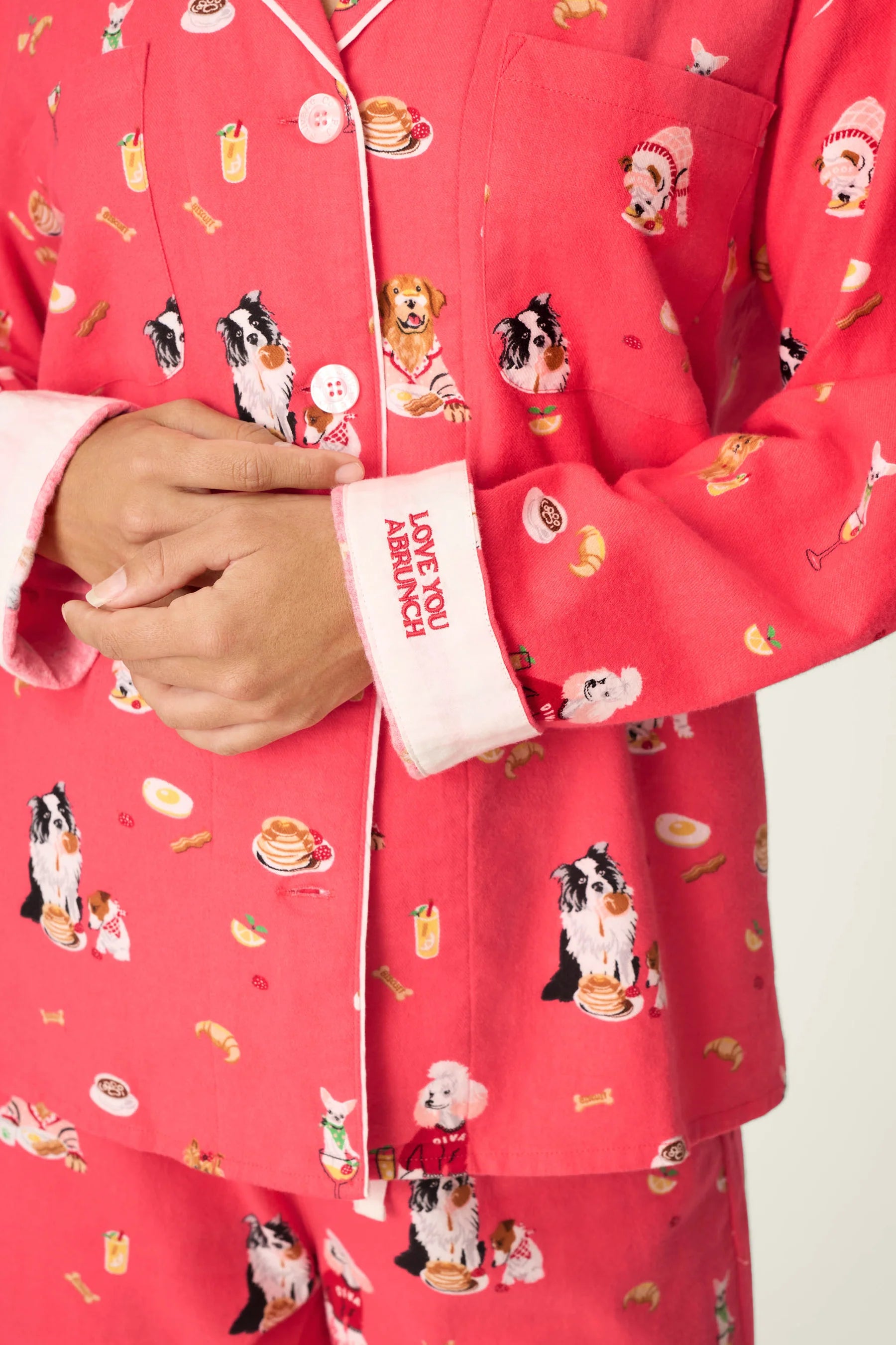 PJ Salvage Flannel PJ Set - Love You A Brunch
