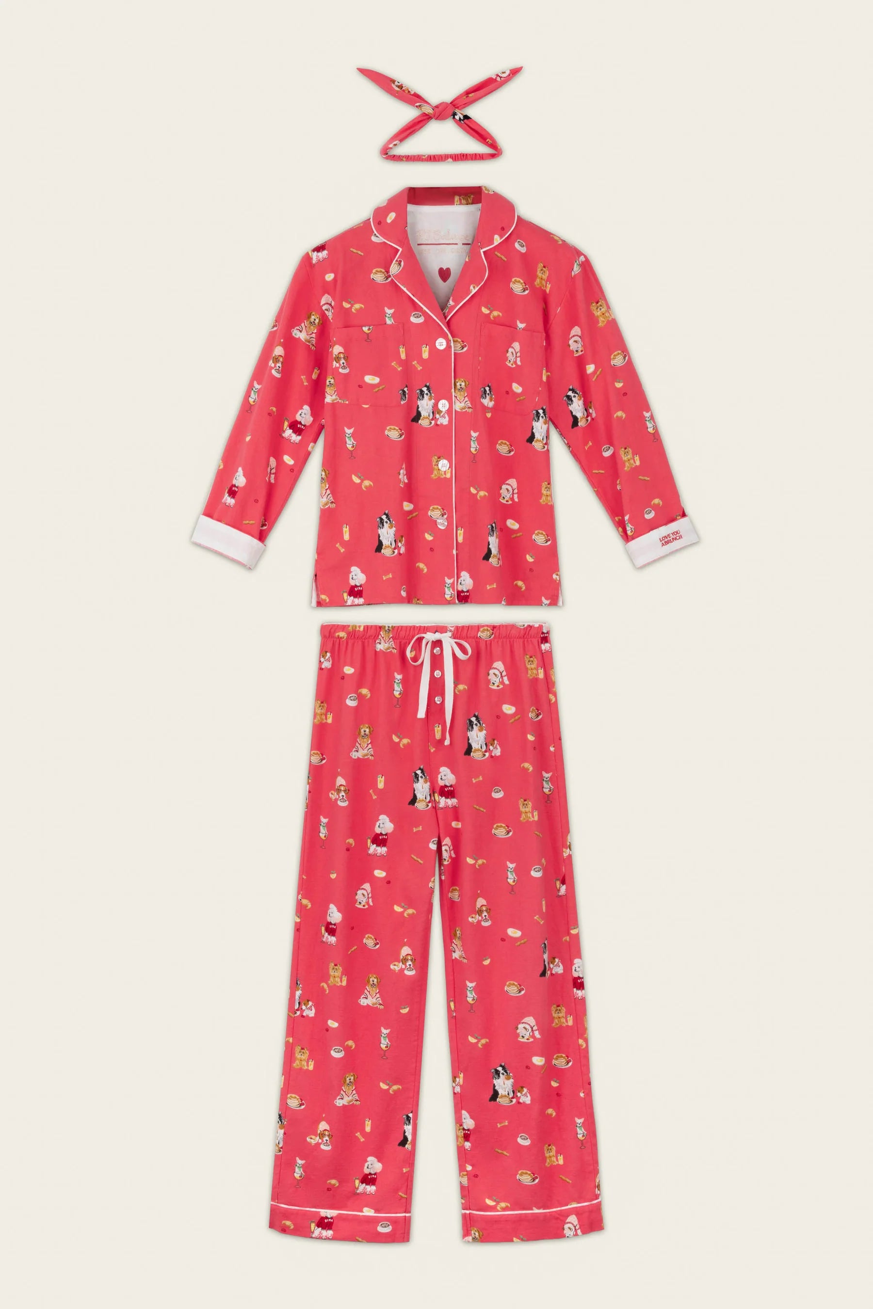 PJ Salvage Flannel PJ Set - Love You A Brunch