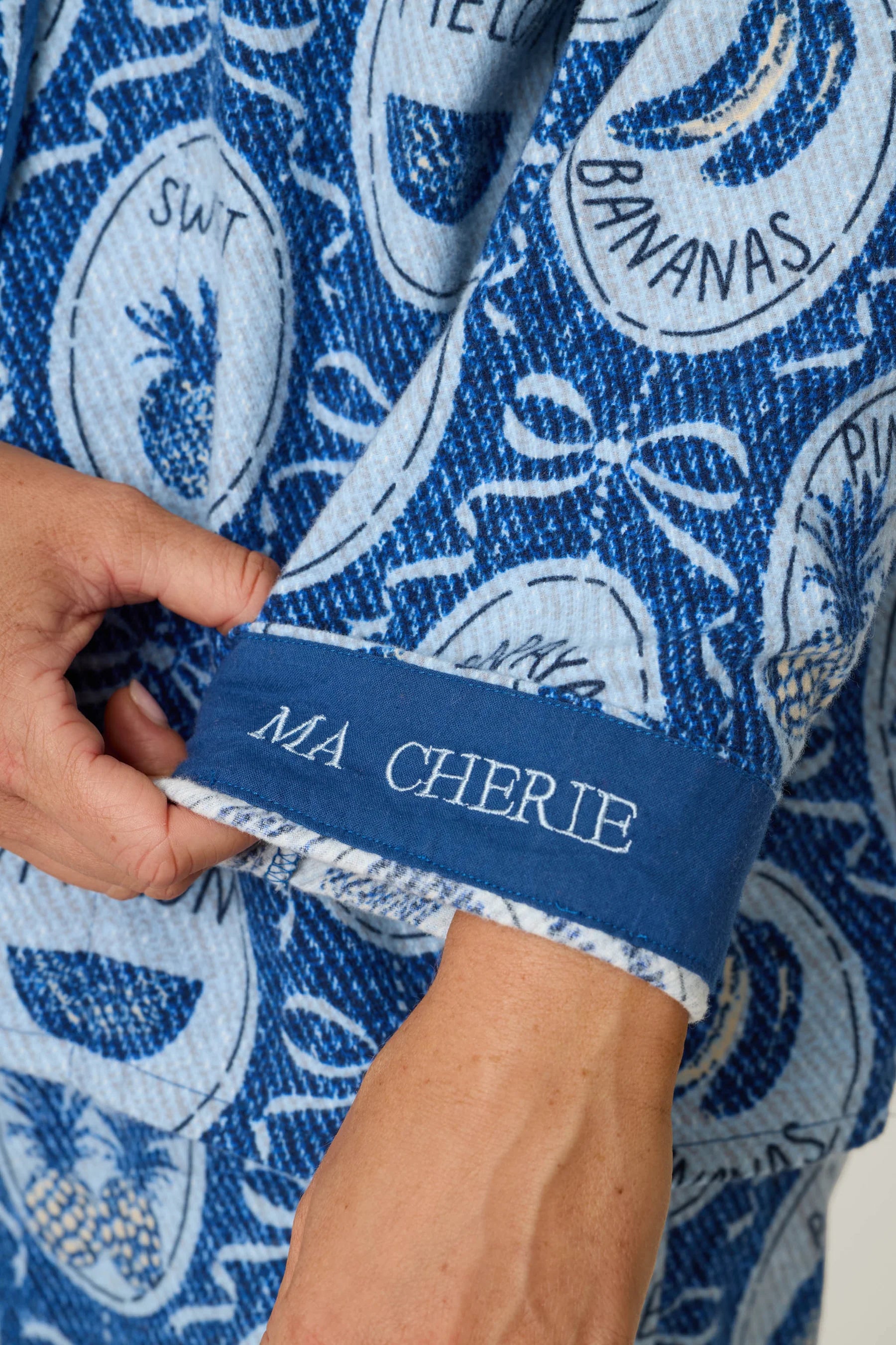 PJ Salvage Flannel PJ Set - Ma Cherie Navy