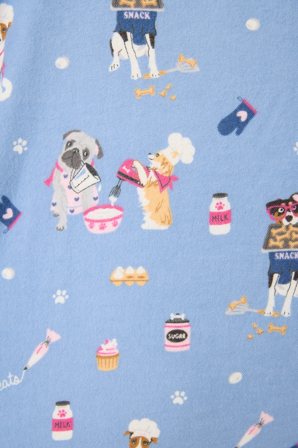 PJ Salvage Flannels - Baked Woof Love