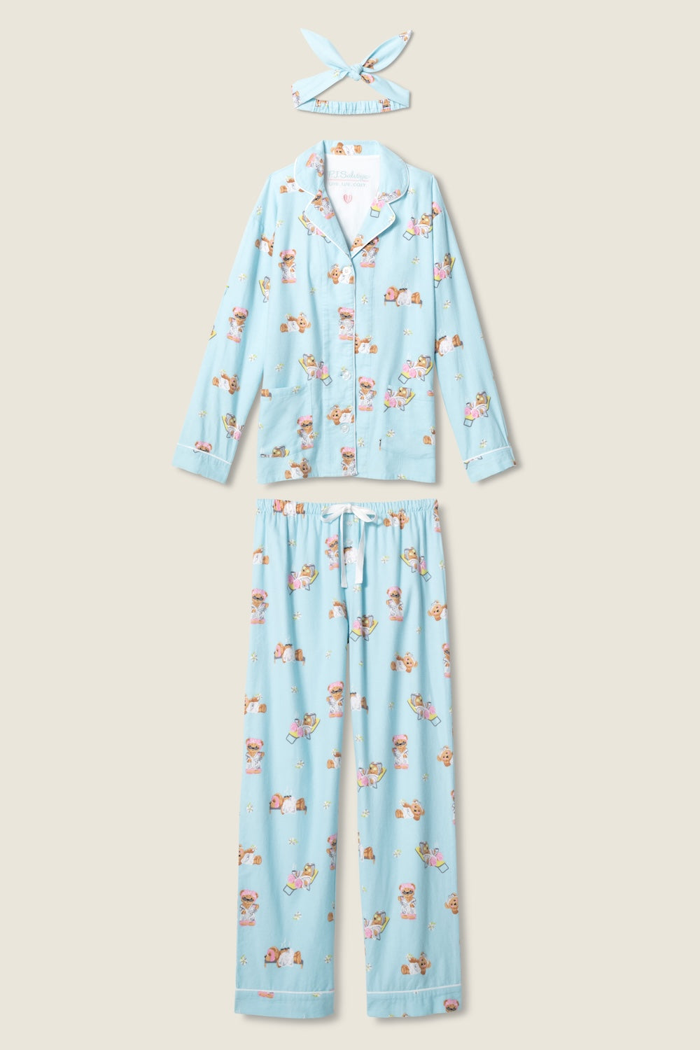 PJ Salvage Flannels - Beary Cute