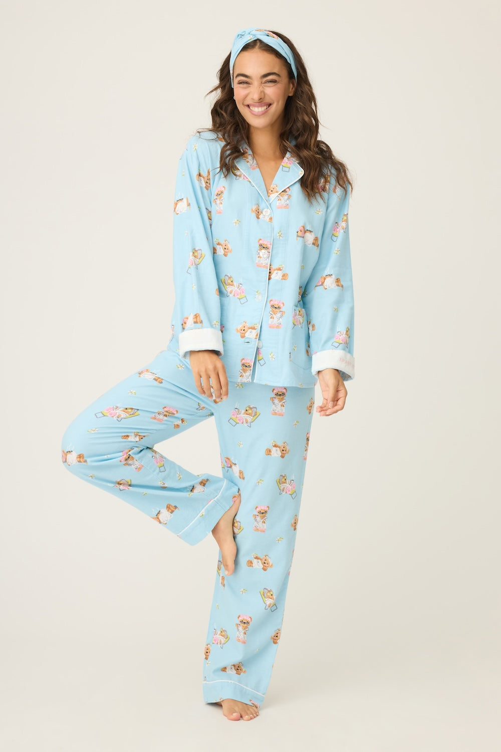 PJ Salvage Flannels - Beary Cute