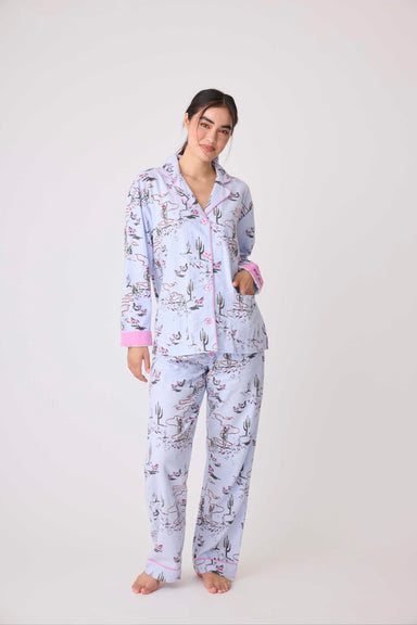 PJ Salvage Flannels - Blue Whisper Sleepwear - Pajamas by PJ Salvage | Grace the Boutique