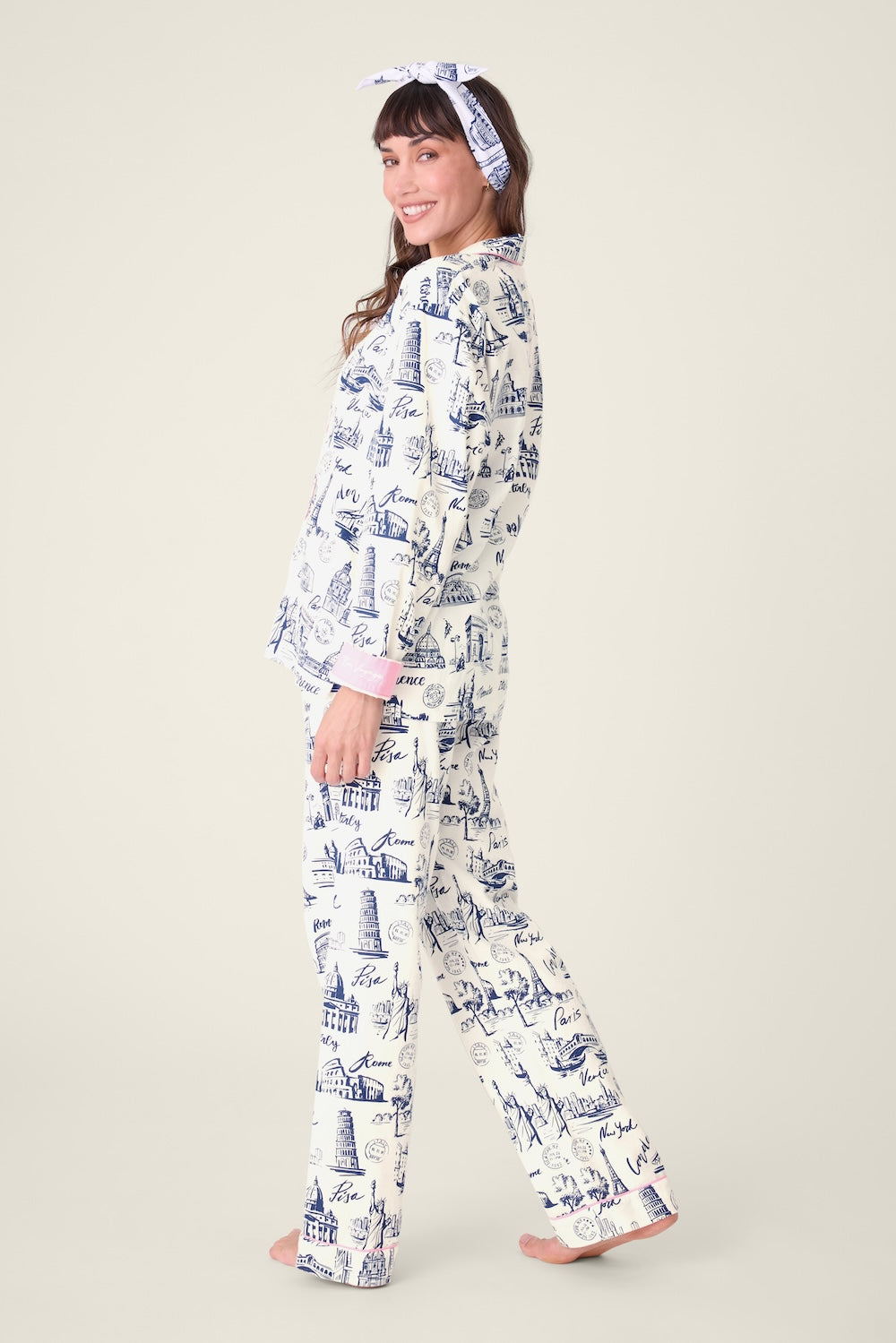 PJ Salvage Flannels - Bon Voyage