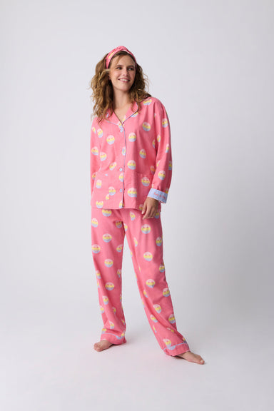 PJ Salvage Flannels - Hot Pink Sleepwear - Pajamas by PJ Salvage | Grace the Boutique