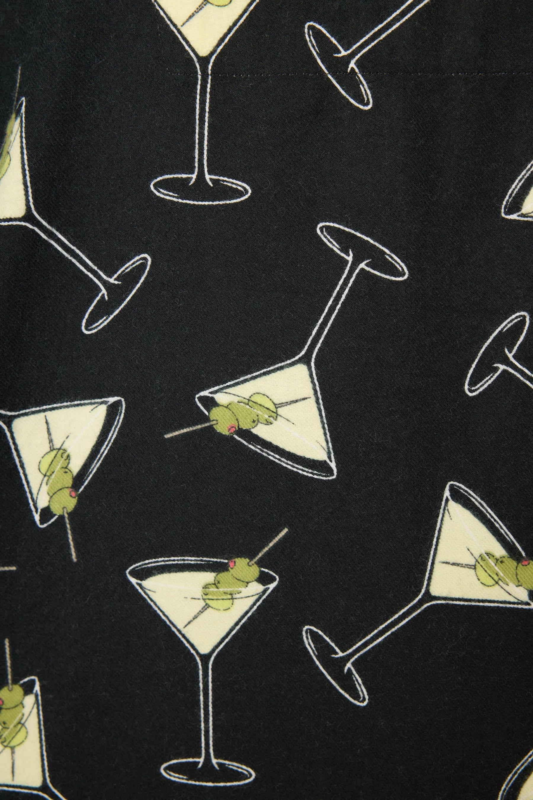 PJ Salvage Flannels - Merrier With A Martini