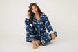 PJ Salvage Flannels - Navy Sleepwear - Pajamas by PJ Salvage | Grace the Boutique