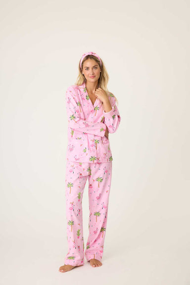 PJ Salvage Flannels - Pink Violet Sleepwear - Pajamas by PJ Salvage | Grace the Boutique