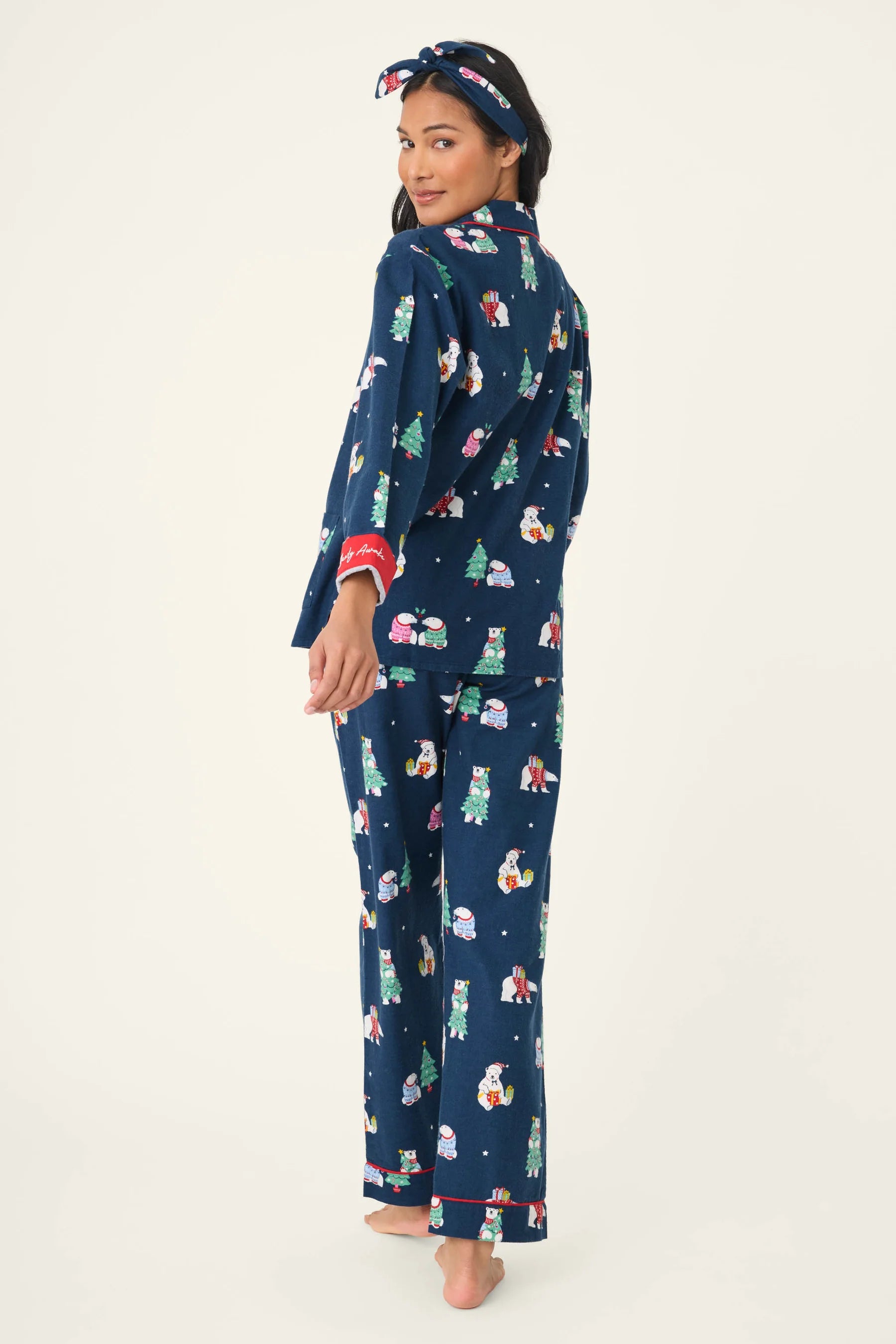 PJ Salvage Flannels PJ Set - Bearly Awake