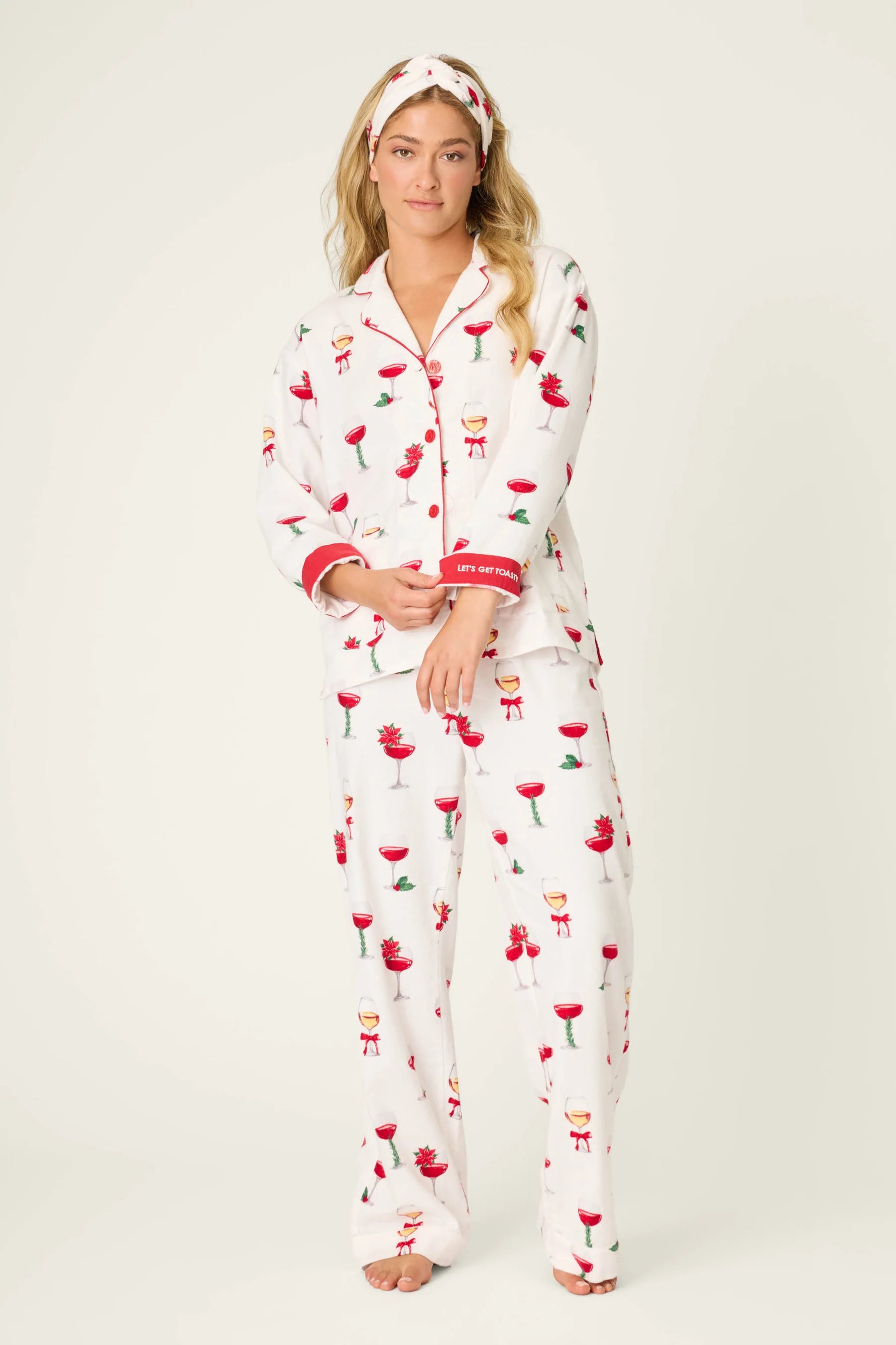 PJ Salvage Flannels PJ Set - Let's Get Toasty