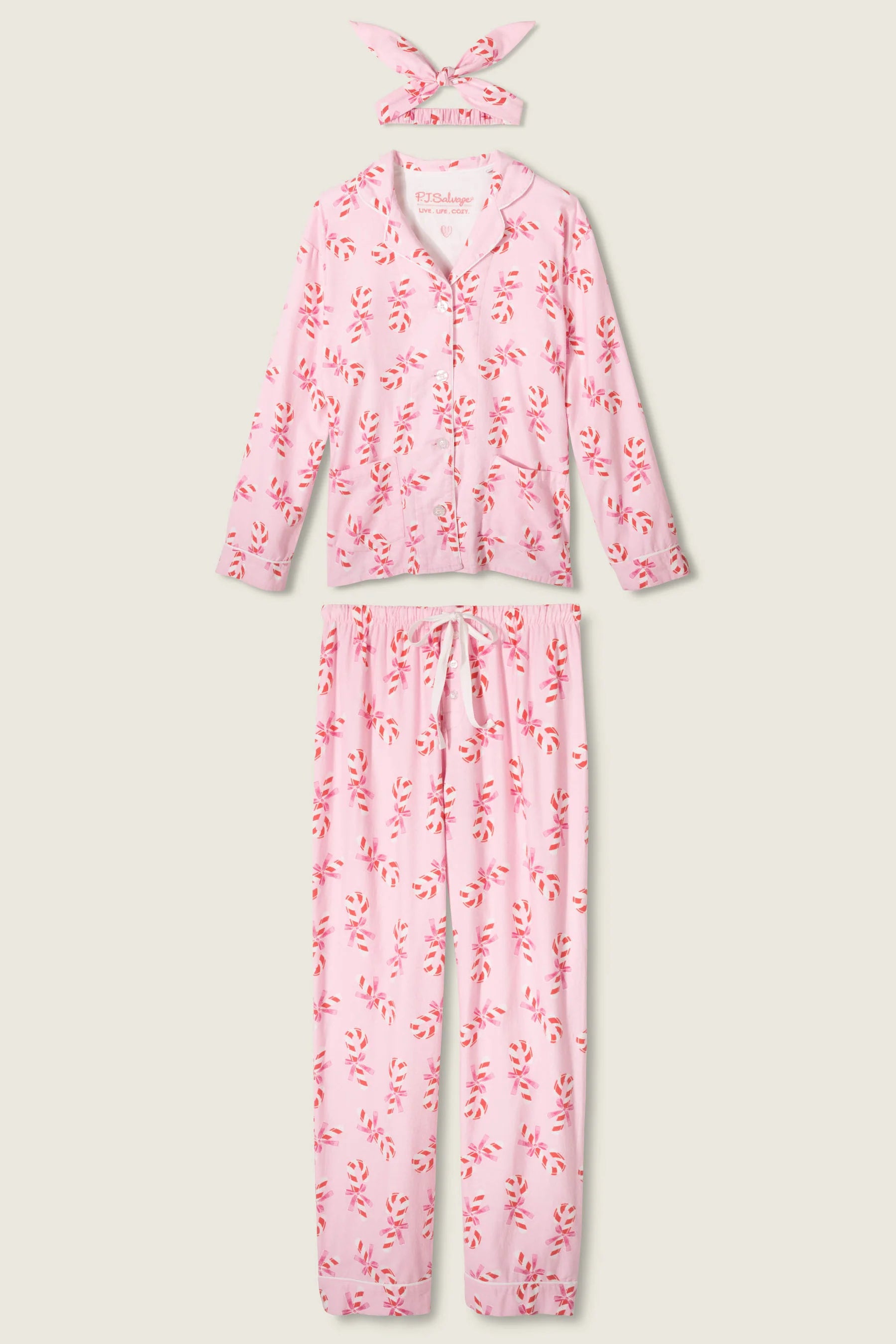 PJ Salvage Flannels PJ Set - Sweeter Than Sugar