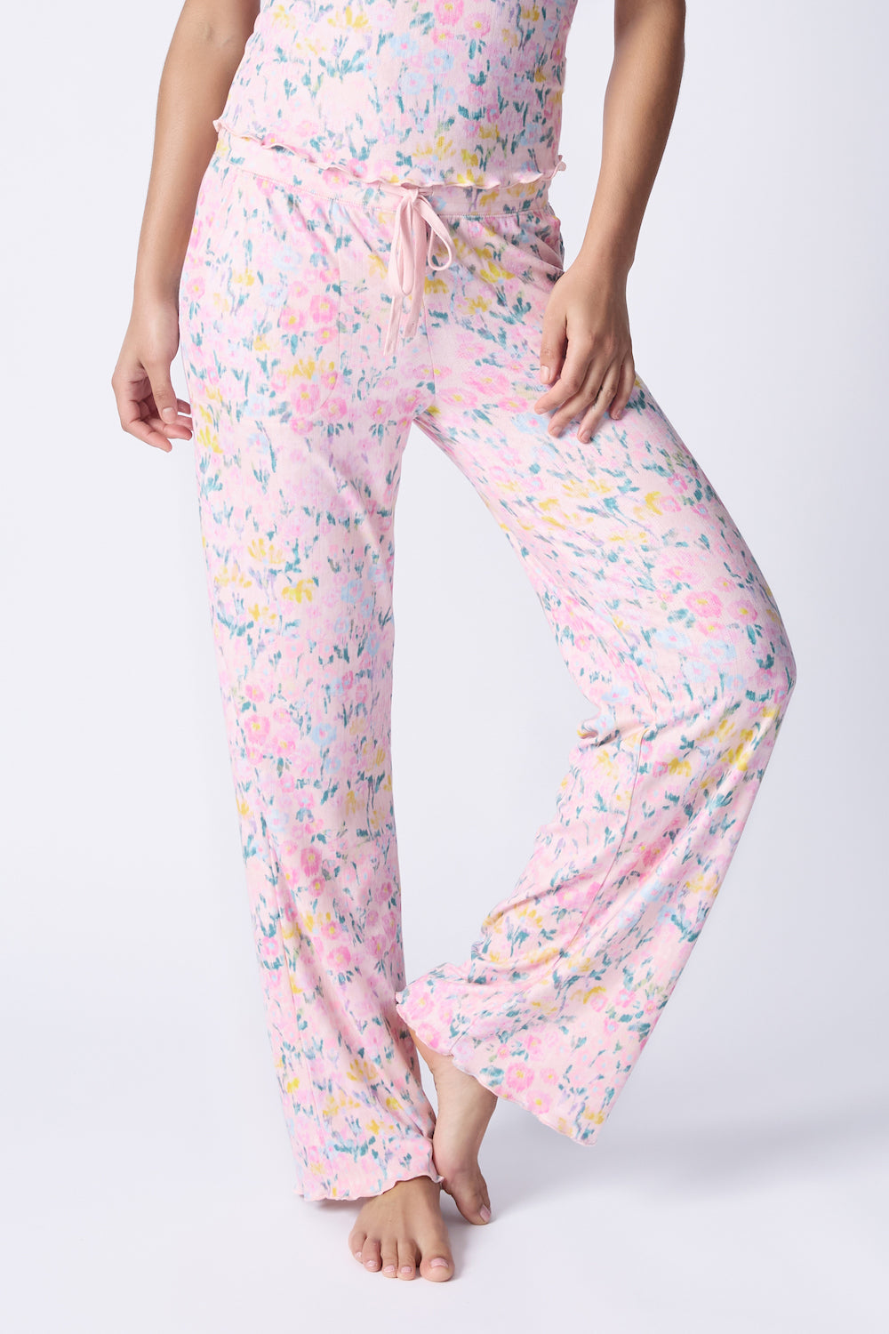 PJ Salvage Floral Fields PJ Set - Blush Sleepwear - Pajamas by PJ Salvage | Grace the Boutique