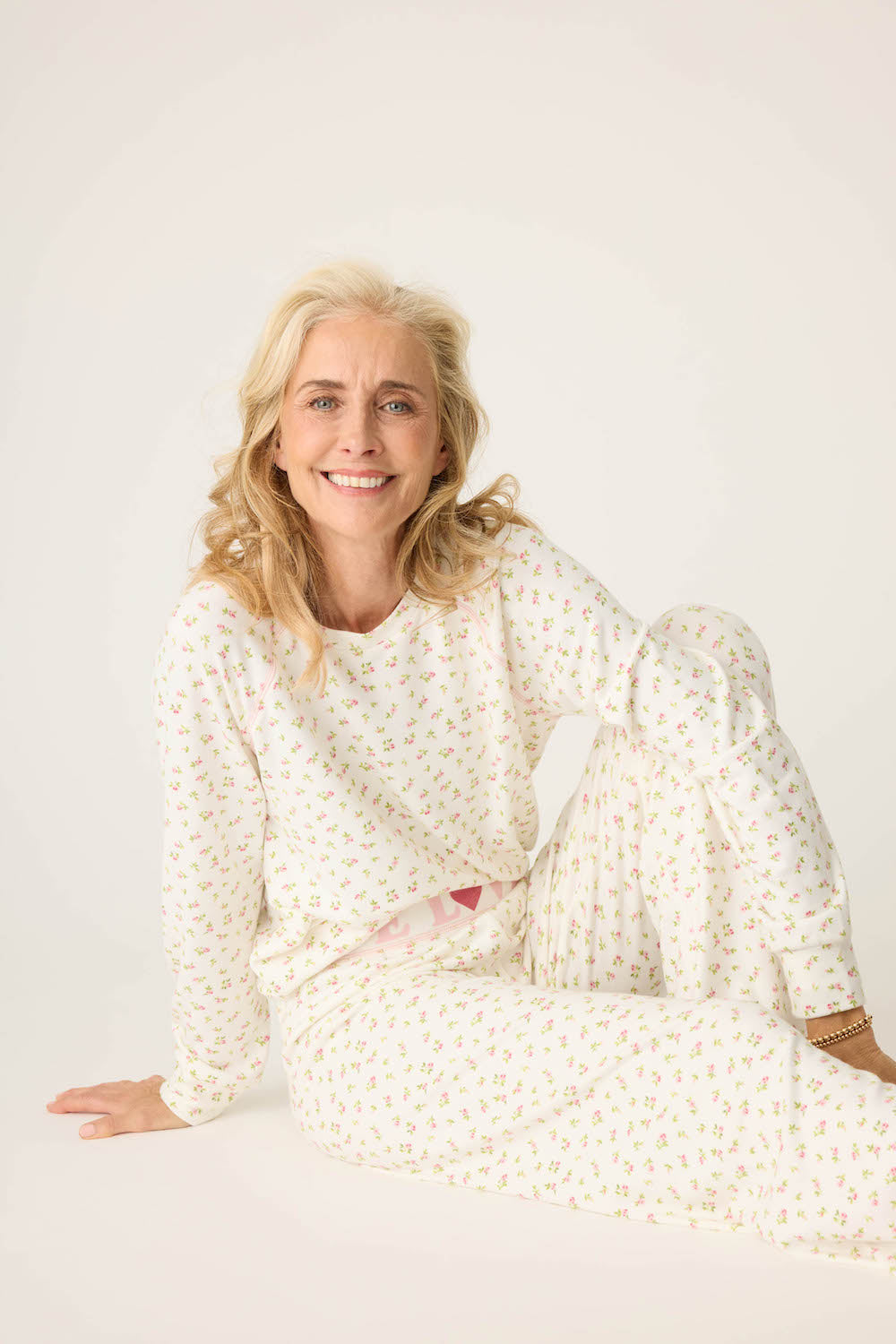 PJ Salvage Full of Love PJ Set - Ivory Sleepwear - Pajamas by PJ Salvage | Grace the Boutique