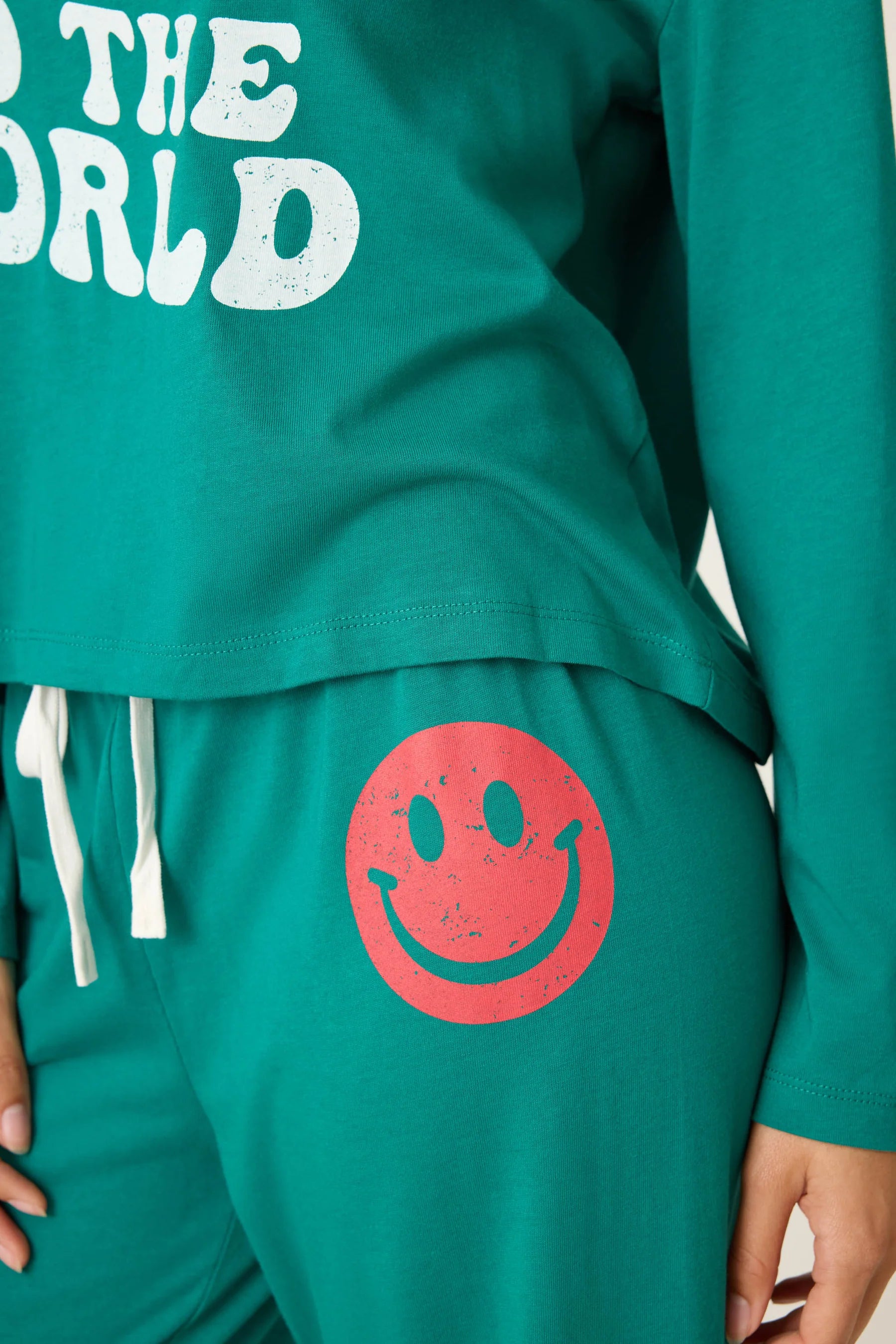 PJ Salvage Holiday Softee Set - Emerald