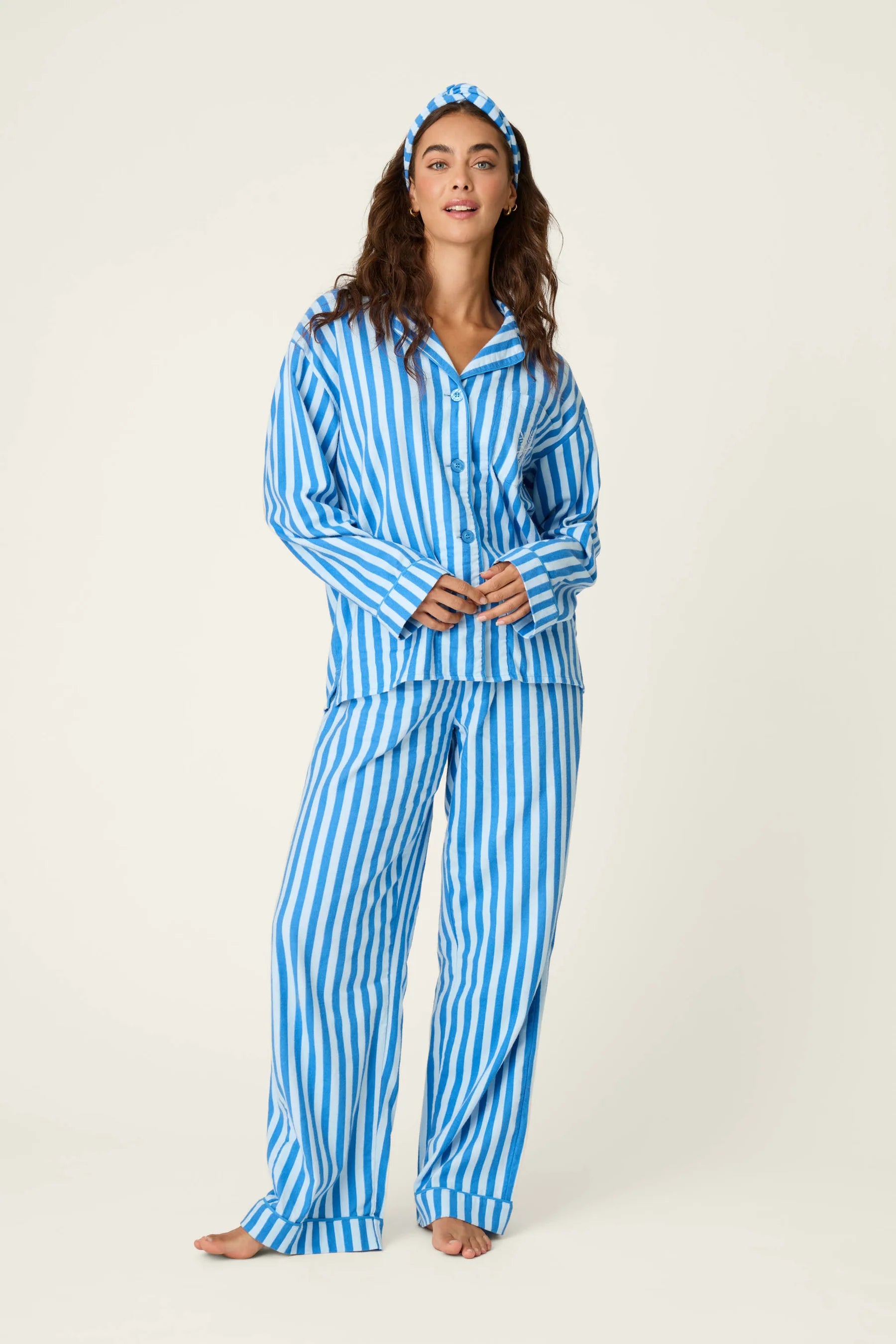 PJ Salvage Icon Flannel Sets - Coast