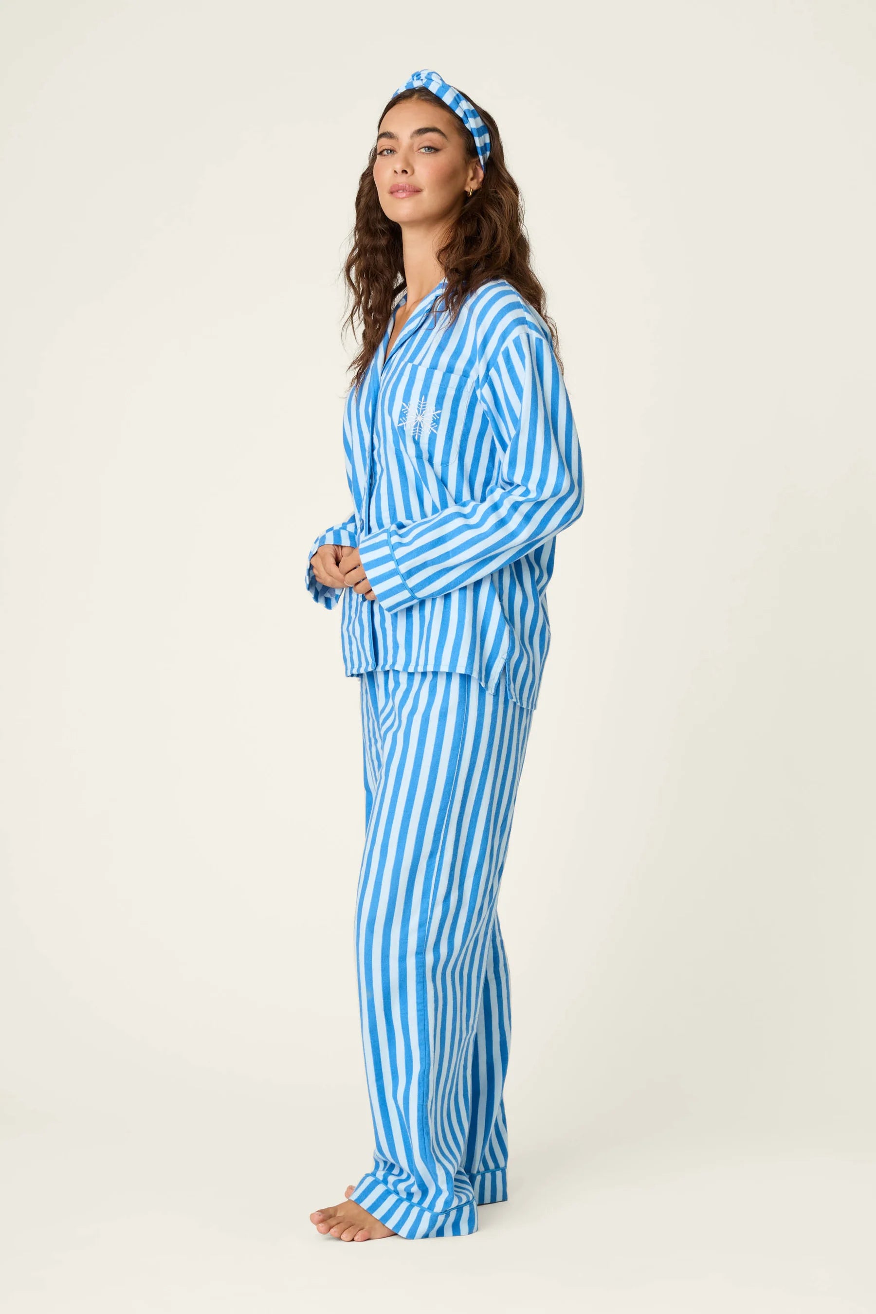 PJ Salvage Icon Flannel Sets - Coast