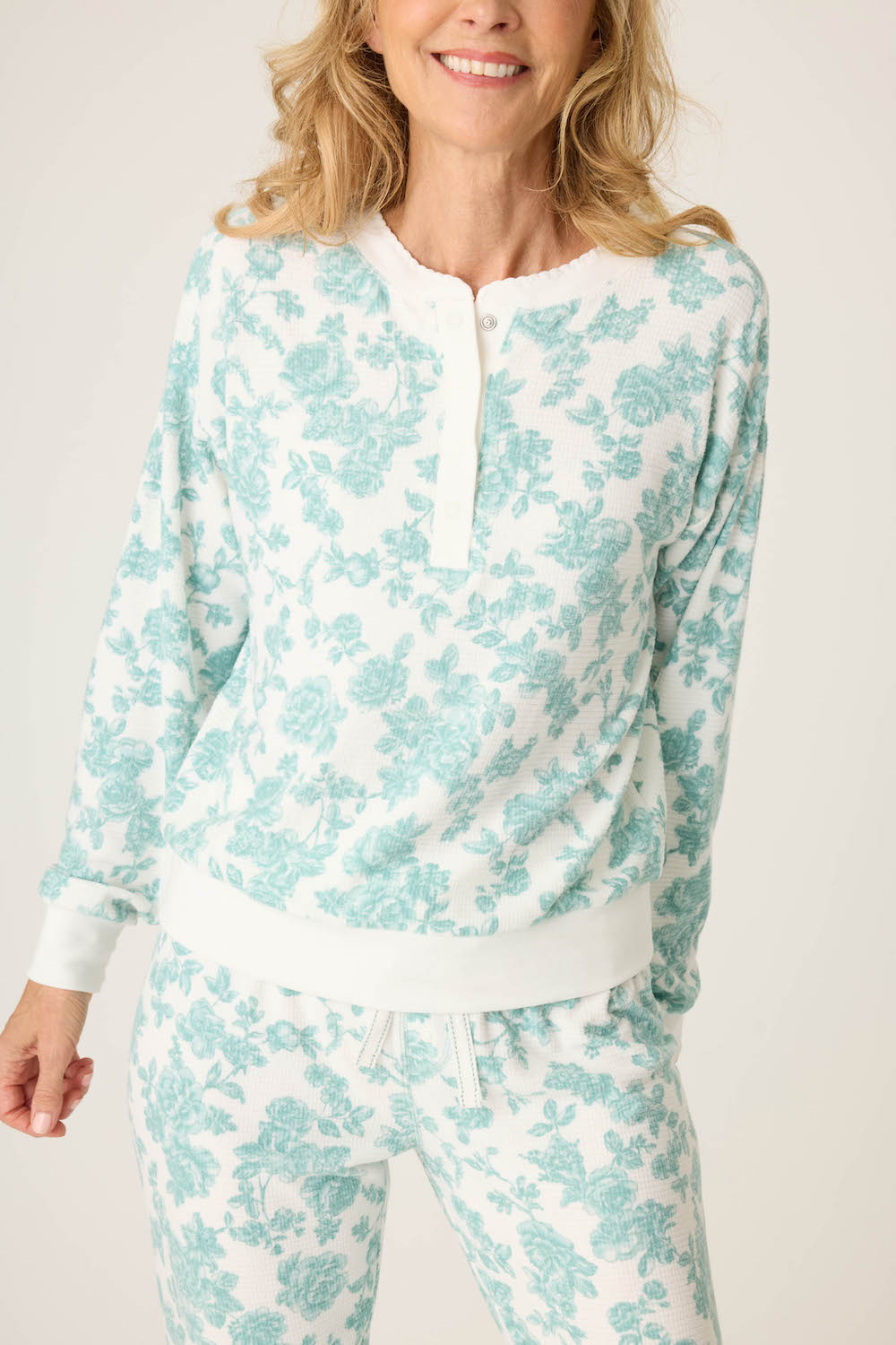 PJ Salvage Lacey Jade PJ Set - Jade Sleepwear - Pajamas by PJ Salvage | Grace the Boutique