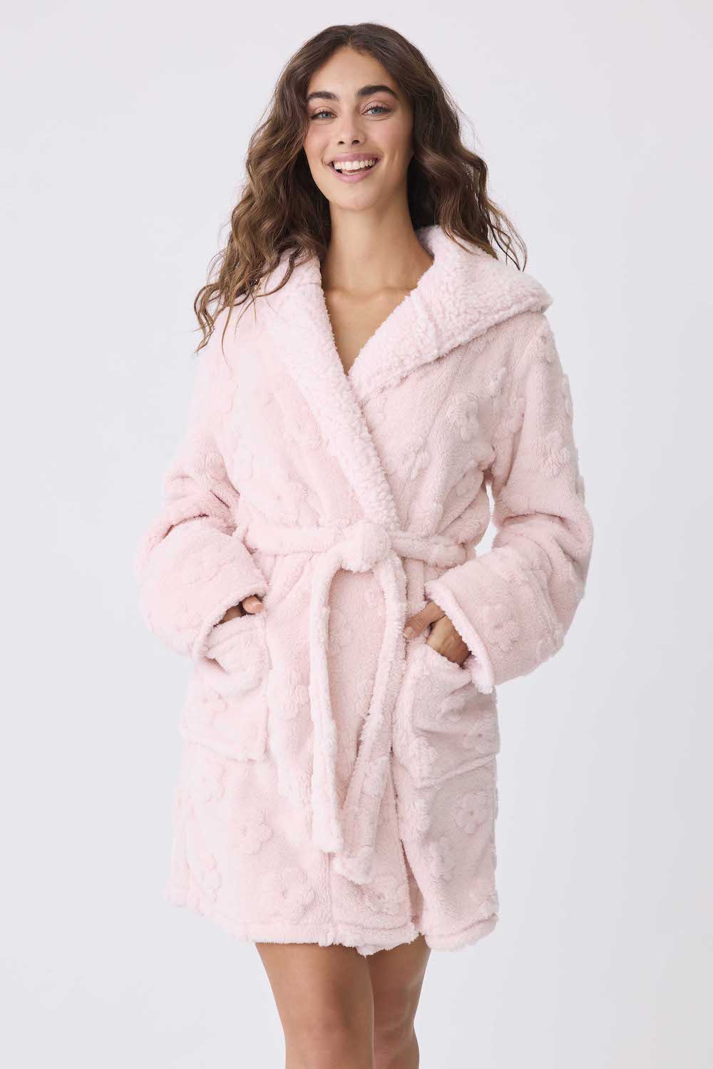 PJ Salvage Let’s Get Cozy Robe - Pink Pearl Sleepwear - Other Sleepwear - Robes by PJ Salvage | Grace the Boutique