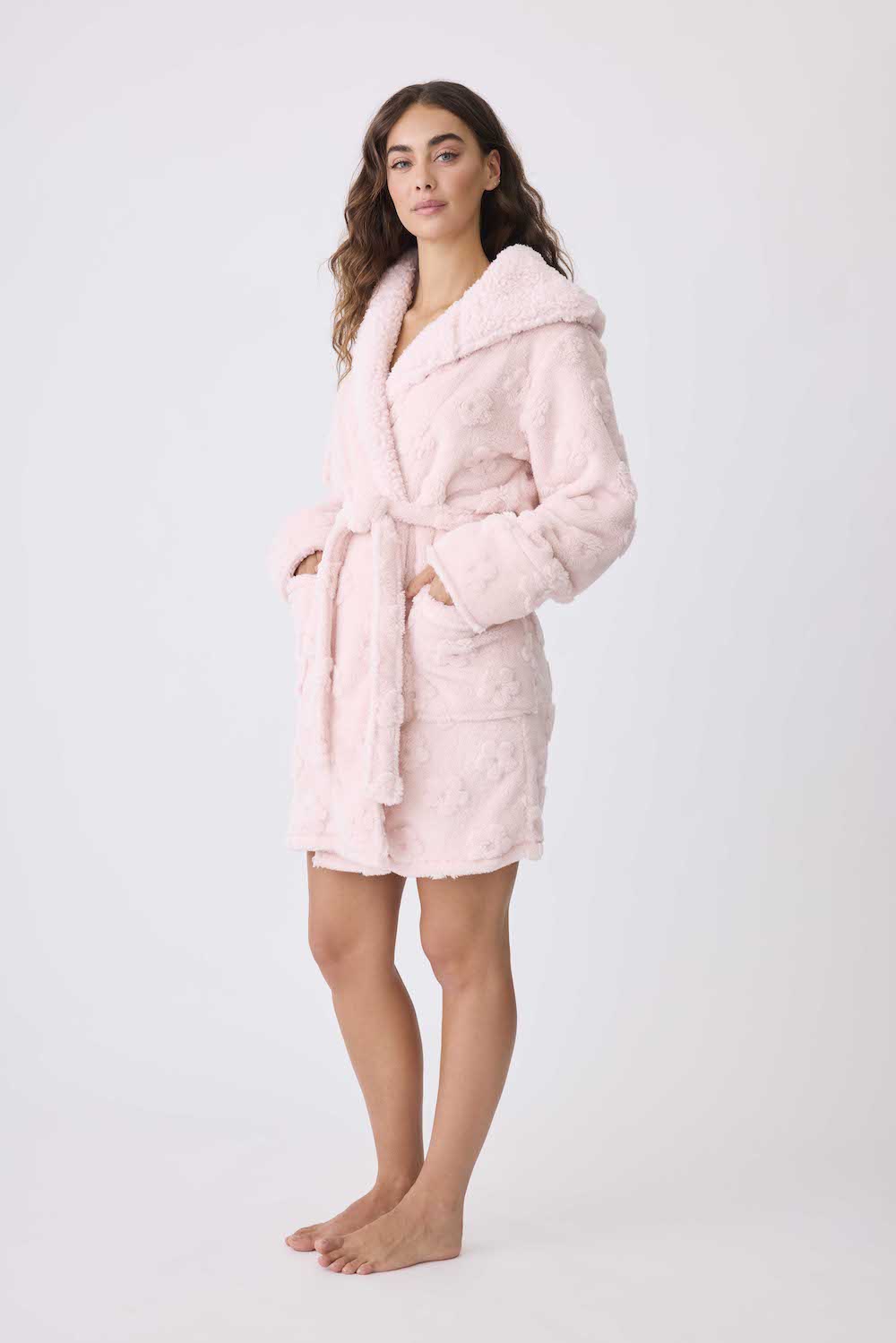 PJ Salvage Let’s Get Cozy Robe - Pink Pearl Sleepwear - Other Sleepwear - Robes by PJ Salvage | Grace the Boutique