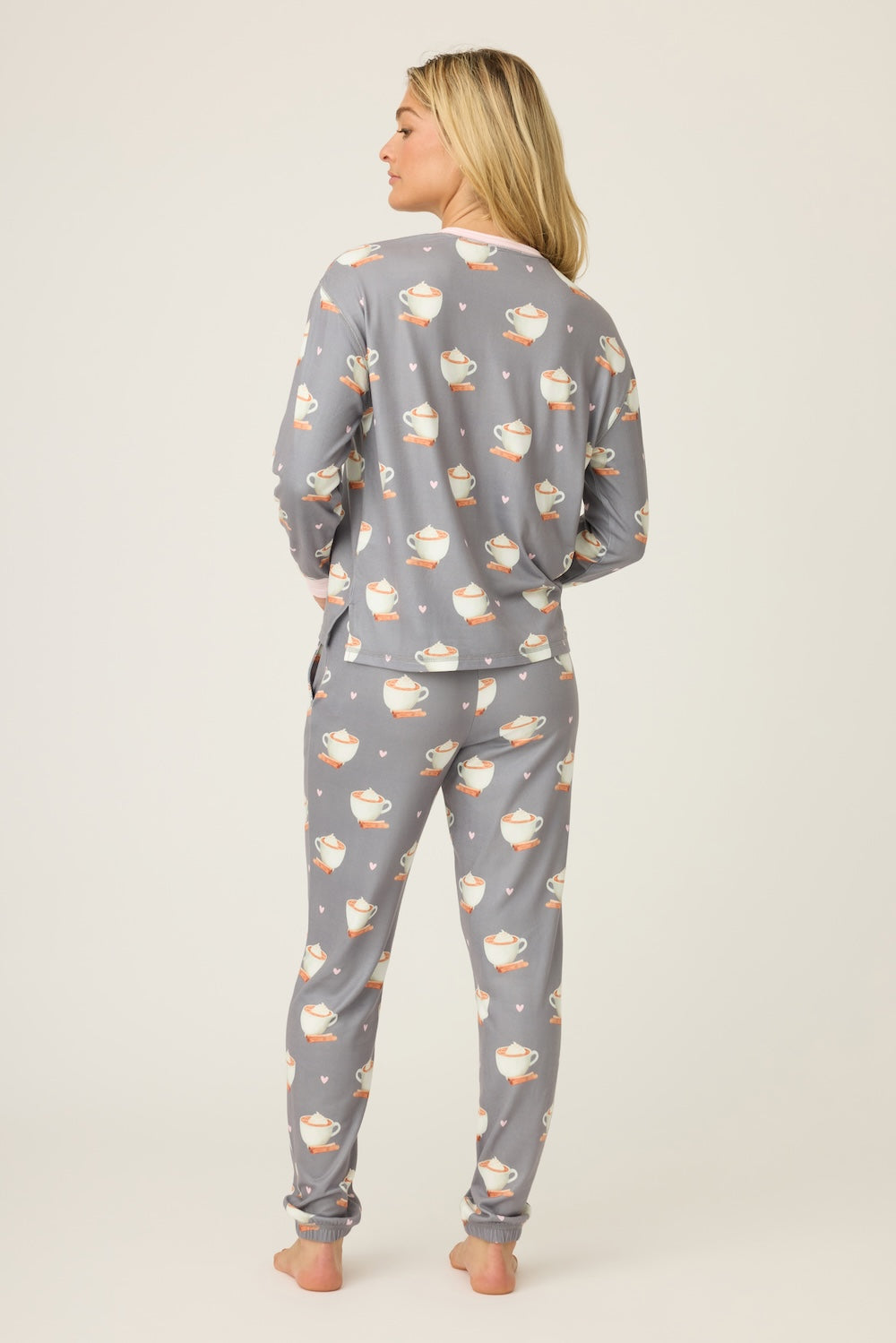 PJ Salvage Love You A Latte - Charcoal