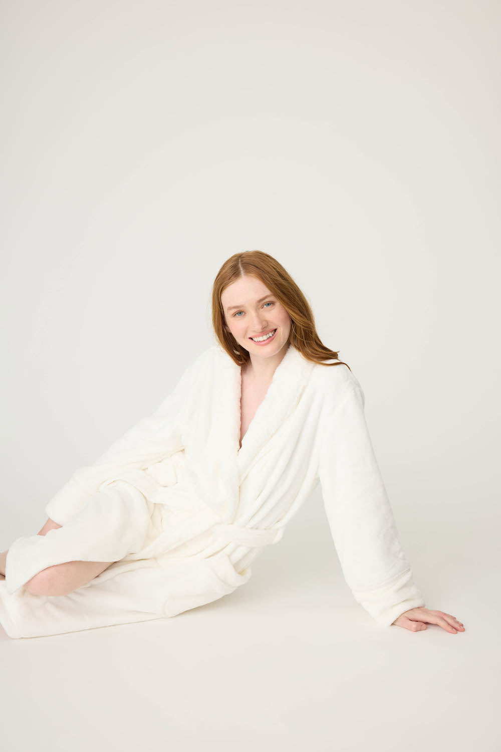 PJ Salvage Luxe Plush Robe - Ivory Sleepwear - Other Sleepwear - Robes by PJ Salvage | Grace the Boutique