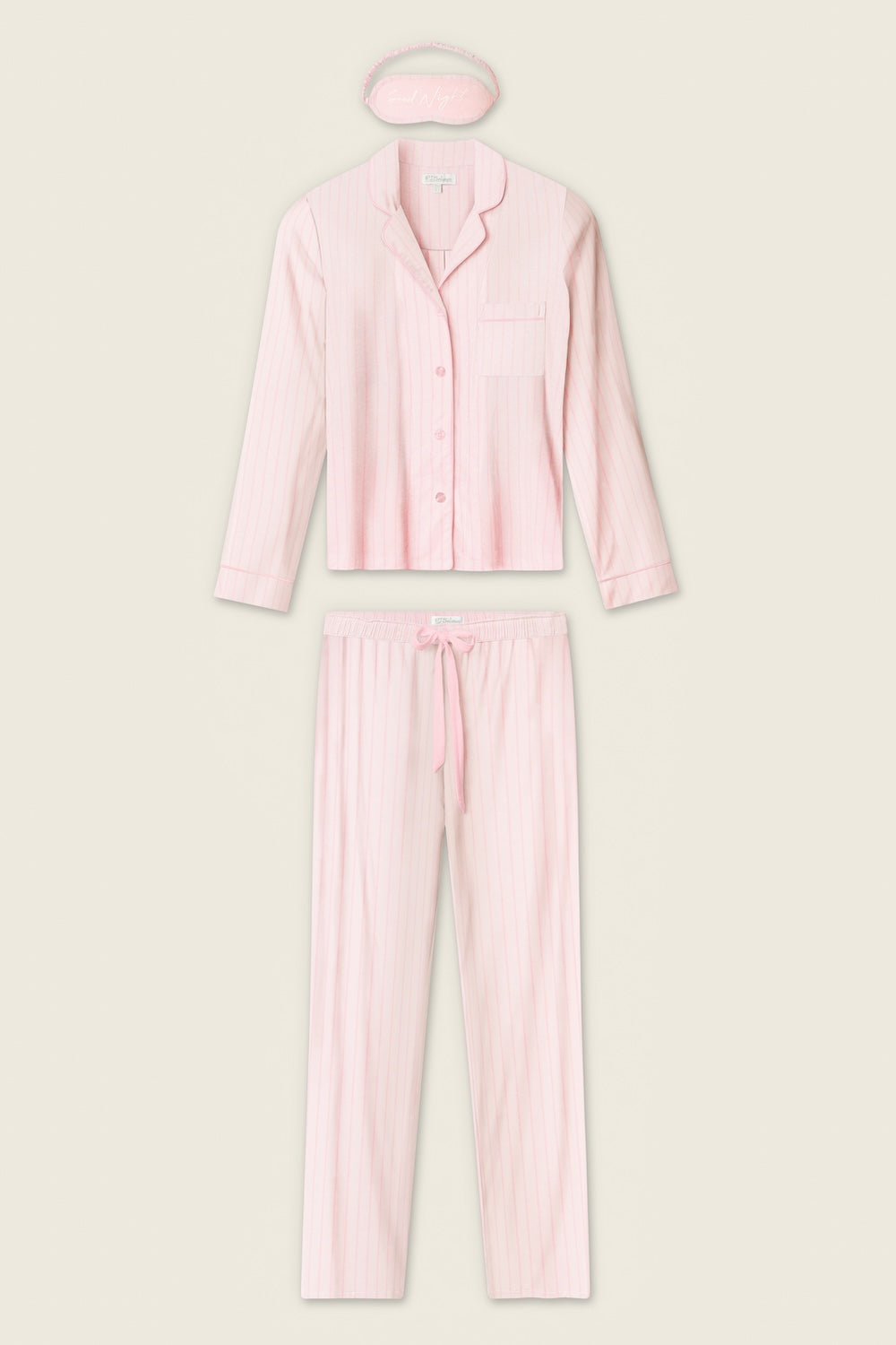 PJ Salvage Modal Basics PJ Set - Ballet Pink