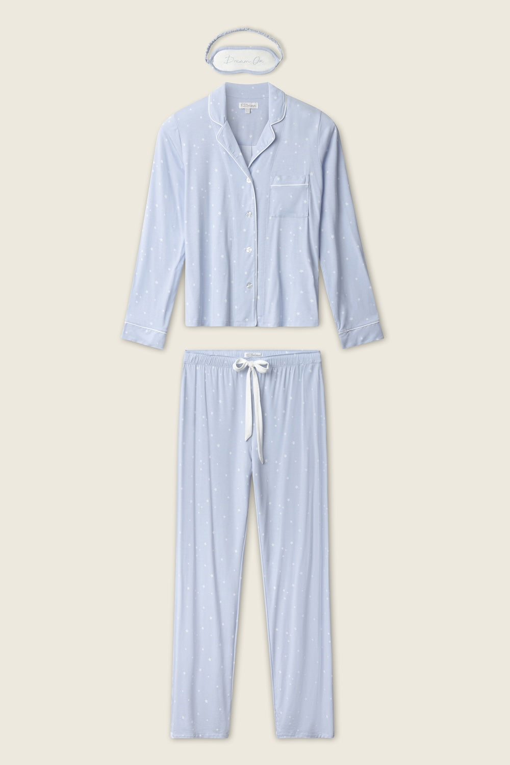 PJ Salvage Modal Basics PJ Set - Blue