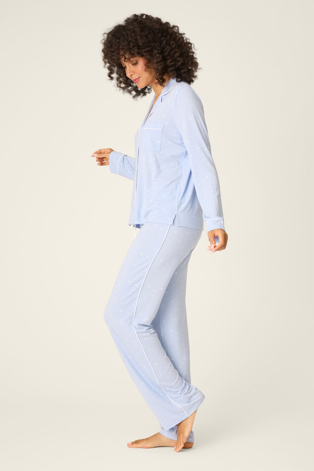 PJ Salvage Modal Basics PJ Set - Blue