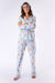 PJ Salvage Playful Prints PJ Set - Powder Blue Sleepwear - Pajamas by PJ Salvage | Grace the Boutique