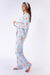 PJ Salvage Playful Prints PJ Set - Powder Blue Sleepwear - Pajamas by PJ Salvage | Grace the Boutique