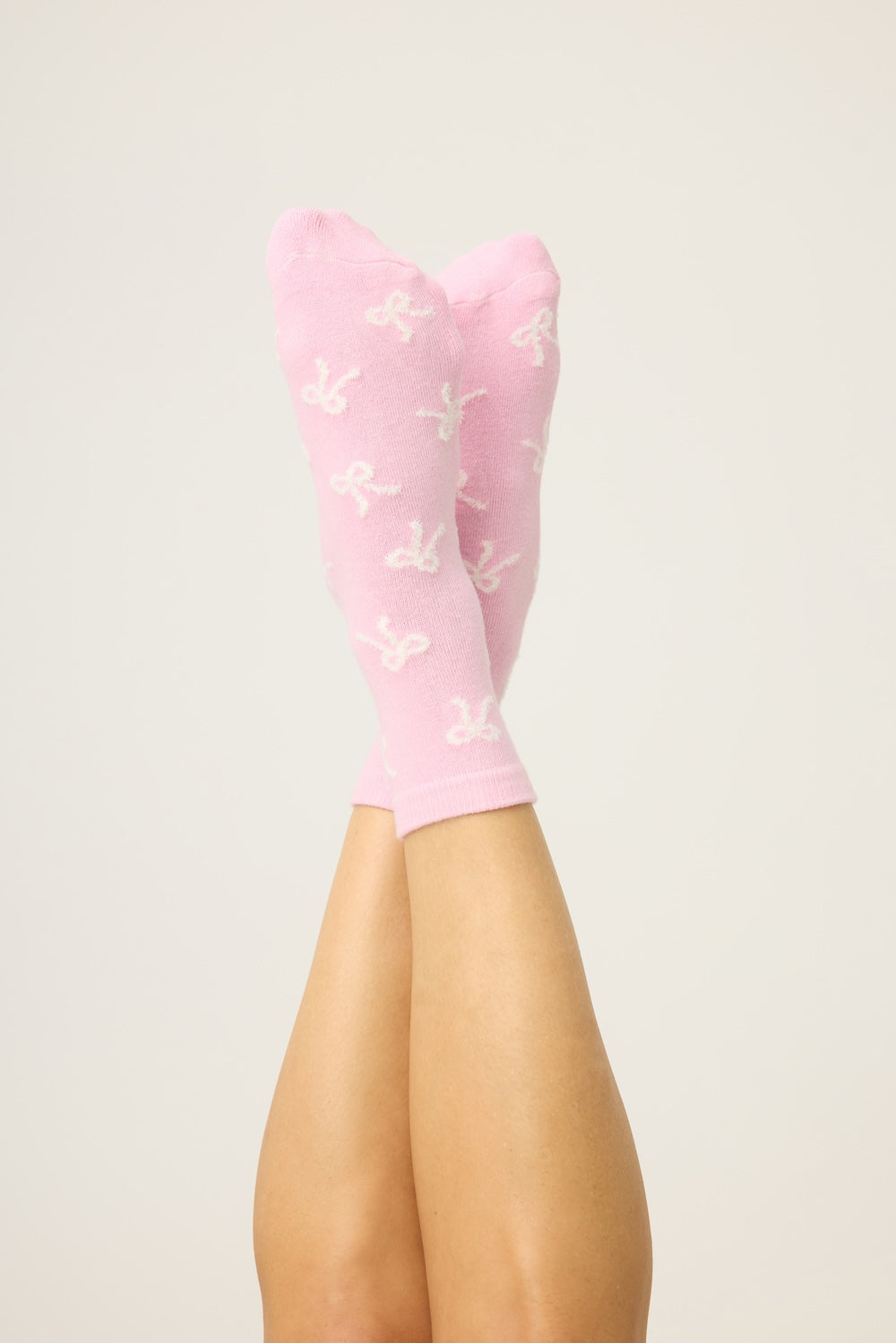 PJ Salvage Secret Garden Anklet Sock - Bright Pink
