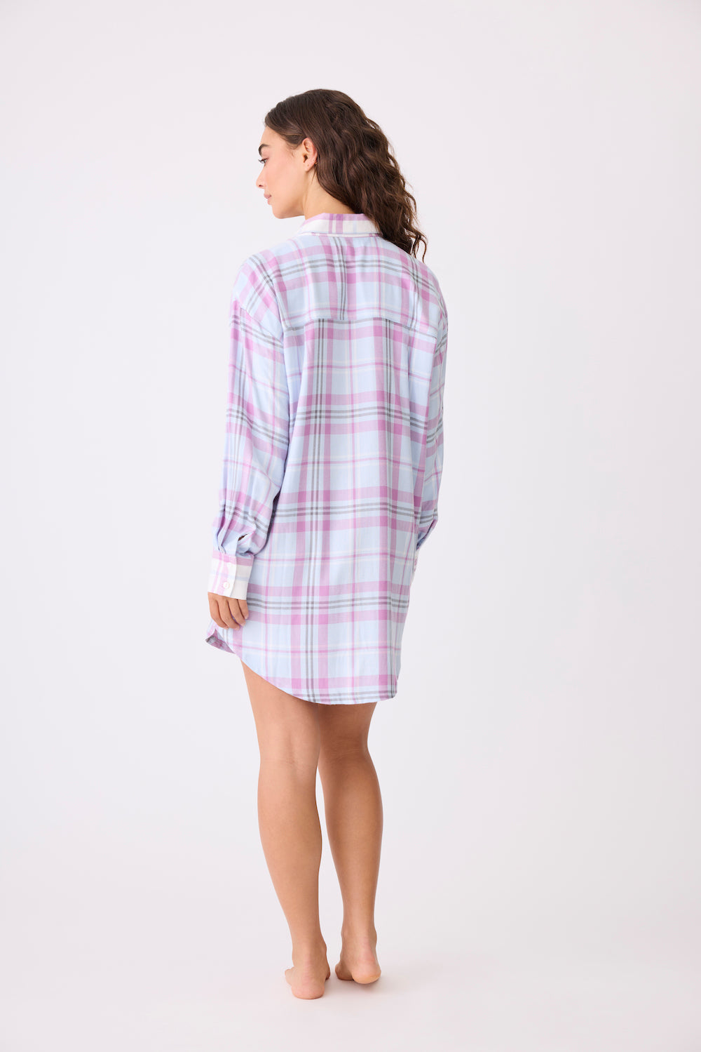 PJ Salvage Seeing Stripes Night Shirt - Blue Haze Sleepwear - Other Sleepwear - Nighties by PJ Salvage | Grace the Boutique